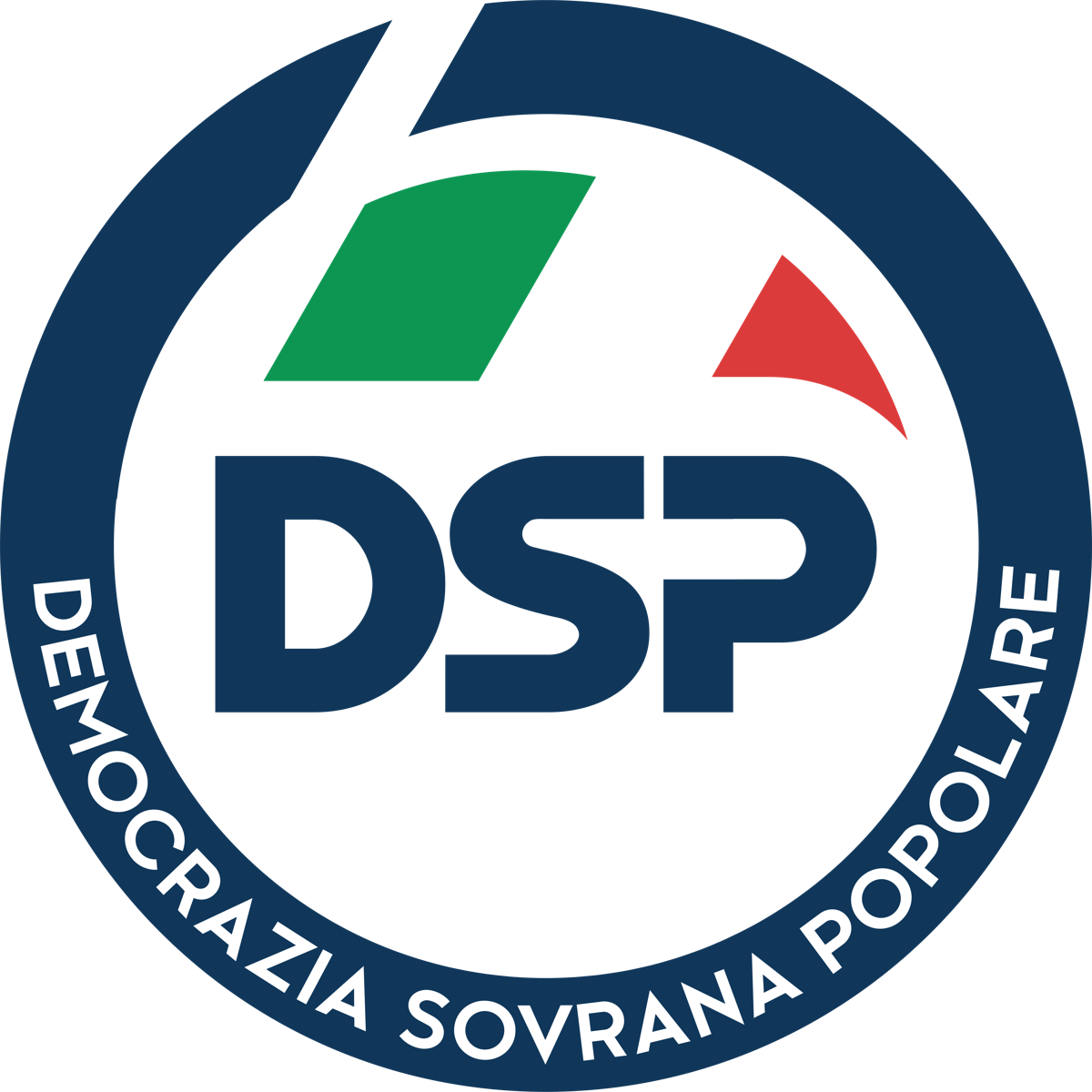 Logo DSP - Democrazia Sovrana Popolare